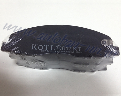 Колодки тормозные передние ГАЗель-Next к-т (Австрия KoTL 13KT) (А21R23.3501171)